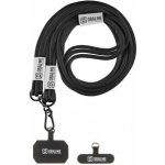 Popruh OBAL:ME NeckTag Trio na Telefon Black 143791 – Zboží Mobilmania