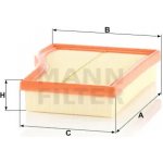 MANN FILTER Vzduchový filtr C 26 017 – Hledejceny.cz