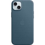 Apple z tkaniny FineWoven s MagSafe na iPhone 15 Plus, tichomořsky modré MT4D3ZM/A – Zboží Mobilmania