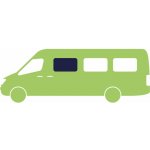 Výklopné přední boční okno Carbest pro Fiat Ducato od roku 2007 orientace na straně řidiče