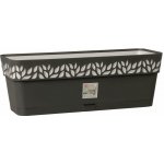 truhlík 50cm CLOE GRAFIT/šedá+miska – Hledejceny.cz
