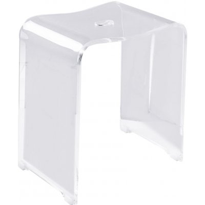 RIDDER Koupelnová stolička Trendy transparentní – Zboží Mobilmania