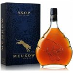 Meukow V.S.O.P. Tin 40% 0,7 l (holá láhev) – Zboží Dáma