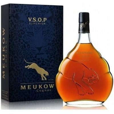 Meukow V.S.O.P. Tin 40% 0,7 l (holá láhev)