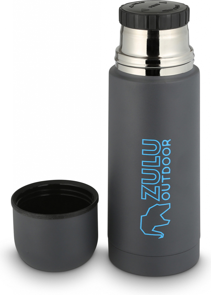 Zulu Termoska Vacuum Flask šedá modrá 350 ml
