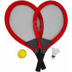 Woopie Velké tenisové rakety Badminton pro děti Set + Shuttle Ball – Zboží Dáma