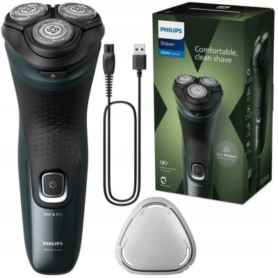 Philips Series 3000X X3052/00 tmavě zelený – Zbozi.Blesk.cz