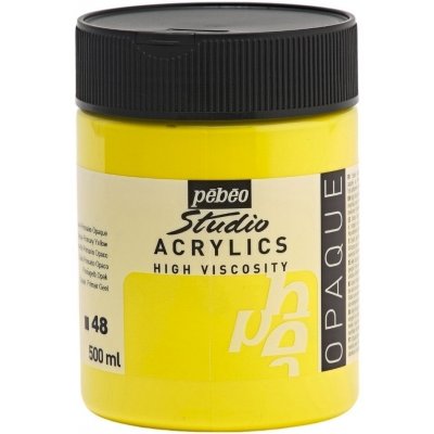Pébéo Akrylová barva 500m 48 opaque primary yellow – Hledejceny.cz