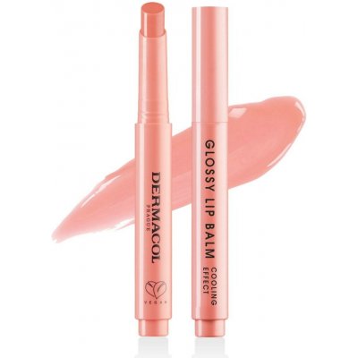 Dermacol Balzám na rty Glossy Lip Balm 03 Peach 2,2 g – Sleviste.cz