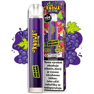 Kurwa Collection Grape Drank 20 mg 700 potáhnutí 1 ks – Zbozi.Blesk.cz