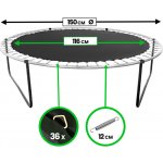 Aga skákací plocha k trampolínám 150cm 36 ok – Sleviste.cz