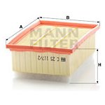 MANN-FILTER Vzduchový filtr C25117/2 – Zboží Mobilmania