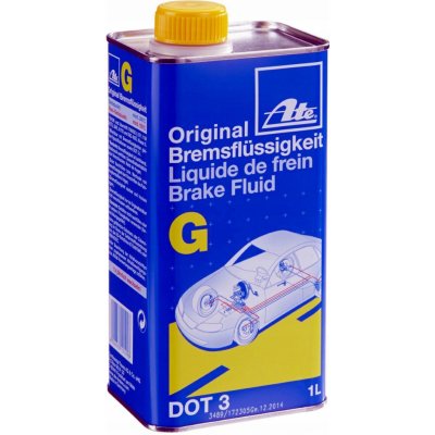 ATE G Brzdová kapalina DOT 3 1 l – Zbozi.Blesk.cz