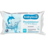 Babylove vlhčené ubrousky s obsahem 99 % vody 80 ks – Hledejceny.cz