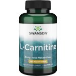 Swanson L-Carnitine 500 100 tablet – Zboží Mobilmania