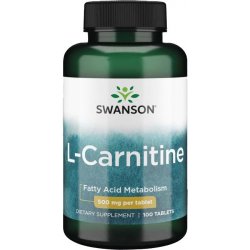 Swanson L-Carnitine 500 mg 100 tablet