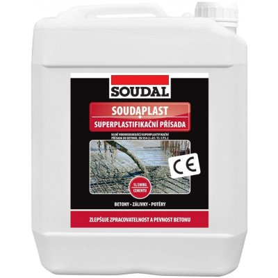 Super Plastifikační přísada Soudaplast SOUDAL 5 l – Sleviste.cz