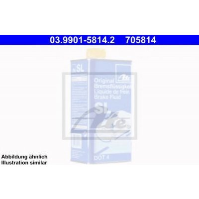 ATE SL Brzdová kapalina DOT 4 50 l | Zboží Auto