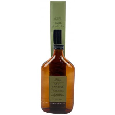 Perfume Collection Aroma difuzér HOME SCENT Bazalka a Kaktus hnědý 500 ml – Hledejceny.cz