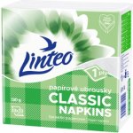 Linteo Classic bílé papírové ubrousky 100ks 33x33cm – Zboží Dáma