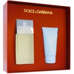 Dolce & Gabbana Light Blue EDT 50 ml + tělový krém 50 ml – Zboží Dáma