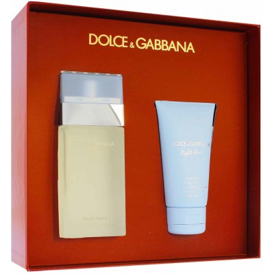 Dolce & Gabbana Light Blue EDT 50 ml + tělový krém 50 ml – Zboží Dáma