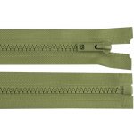 Zip kostěný dělitelný No 5 - bundový barva 263 zelená khaki délka 65 cm – Hledejceny.cz