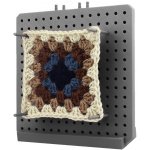 Pro Háčkování Vypínací podložka na čtverce - verze V2 - 17,5 cm - stříbrná – Hledejceny.cz