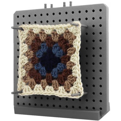 Pro Háčkování Vypínací podložka na čtverce - verze V2 - 17,5 cm - stříbrná – Hledejceny.cz