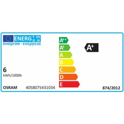 Osram LED žárovka , P45, E27, 5,5 W, 470 lm, 2700 K – Hledejceny.cz