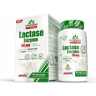 Amix GreenDay ProVEGAN Lactase Enzyme 60 kapslí – Zboží Mobilmania