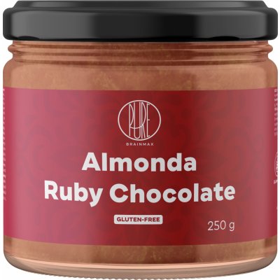 BrainMax Pure Almonda Ruby Chocolate 250 g – Zboží Mobilmania