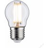 Žárovka Paulmann LED kapka 6,5 W E27 čirá teplá bílá stmívatelné