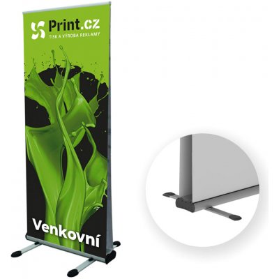 Print.cz Venkovní reklamní Roll Up banner, 85x200 cm – Zbozi.Blesk.cz