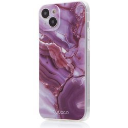 AppleMix BABACO Apple iPhone 15 Pro - gumový - růžový mramor