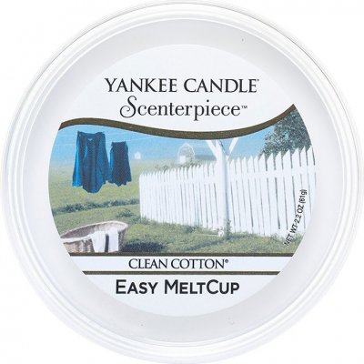 Yankee Candle Scenterpiece Meltcup vosk Clean Cotton 61 g – Zbozi.Blesk.cz