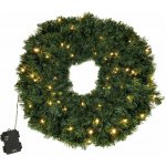 KOOPMAN 56107 Vánoční věnec na dveře 60 cm – Zboží Mobilmania