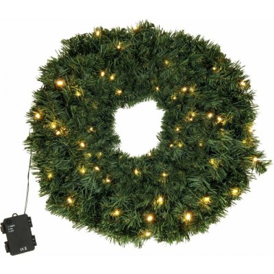 KOOPMAN 56107 Vánoční věnec na dveře 60 cm – Zboží Mobilmania