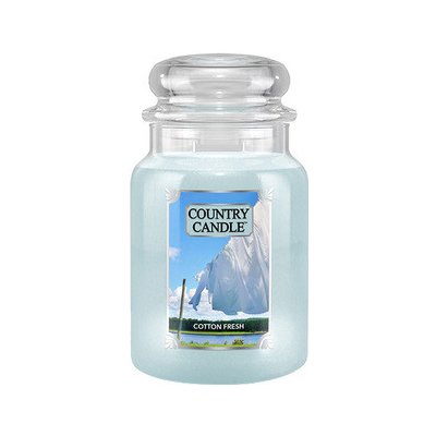 Country Candle Cotton Fresh 680 g – Zbozi.Blesk.cz