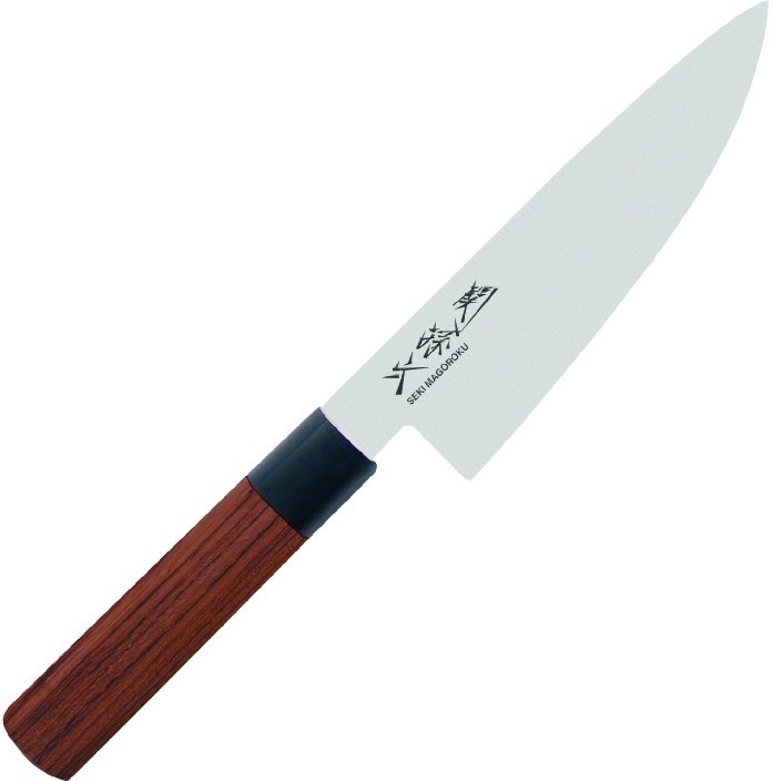 MGR-0150C - Seki Magoroku WOOD nůž šéfkuchaře, 15cm