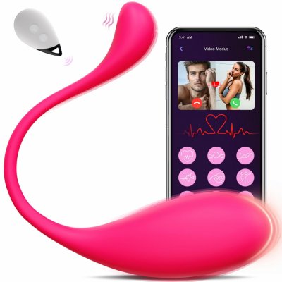 SuperLove Secret Buddy Vibrating Egg Pink – Zboží Dáma