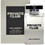 Karl Lagerfeld Private Klub toaletní voda pánská 100 ml tester – Zboží Mobilmania