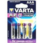 Varta Ultra Lithium 4ks AAA 6103301404 – Zboží Mobilmania