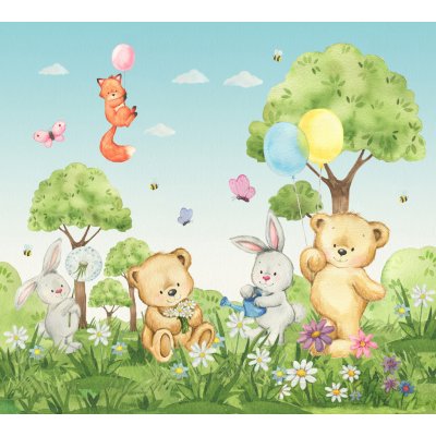 Textilní závěs Bear FCSXL 6605 - 180 x 160 cm – Hledejceny.cz