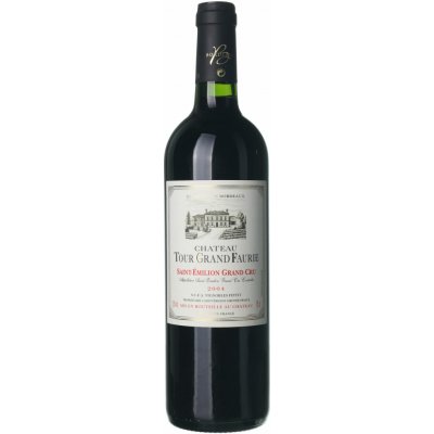 Chateau Tour Grand Faurie Saint-Emilion Grand Cru suché červené 2004 13,5% 0,75 l (holá láhev) – Hledejceny.cz