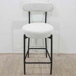 House Nordic Badalona potah bouclé / bílá – Zboží Mobilmania