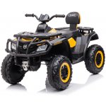 Mamido dětská elektrická čtyřkolka XT-Speed 4x80W 24V žlutá – Zboží Dáma