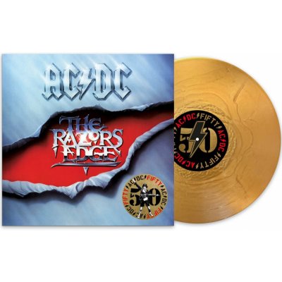 AC/DC - Razors Edge Limited Gold Metallic LP