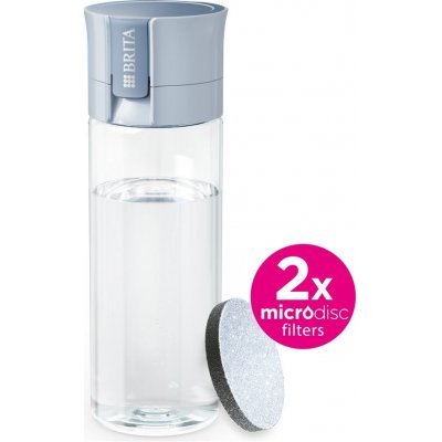 Brita Fill & Go Vital 0,6 l modrá + microdics 2 ks 2024 – Hledejceny.cz