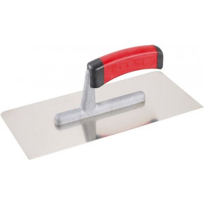 Hladítko 280x130mm NEREZ gumová rukojeť - 2 oblé rohy FESTA – Sleviste.cz